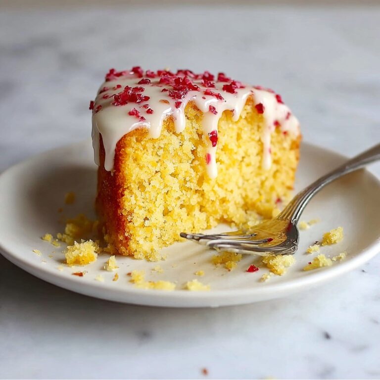 Raspberry White Chocolate Bundt Cake Recipe