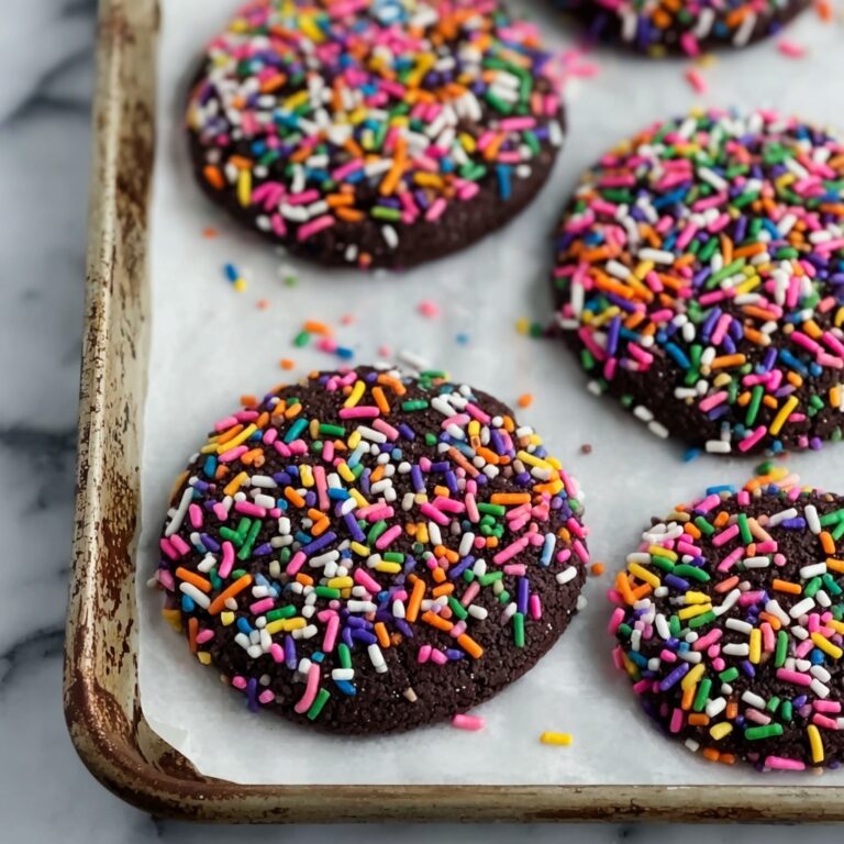 Chocolate Sprinkle Cookies Recipe