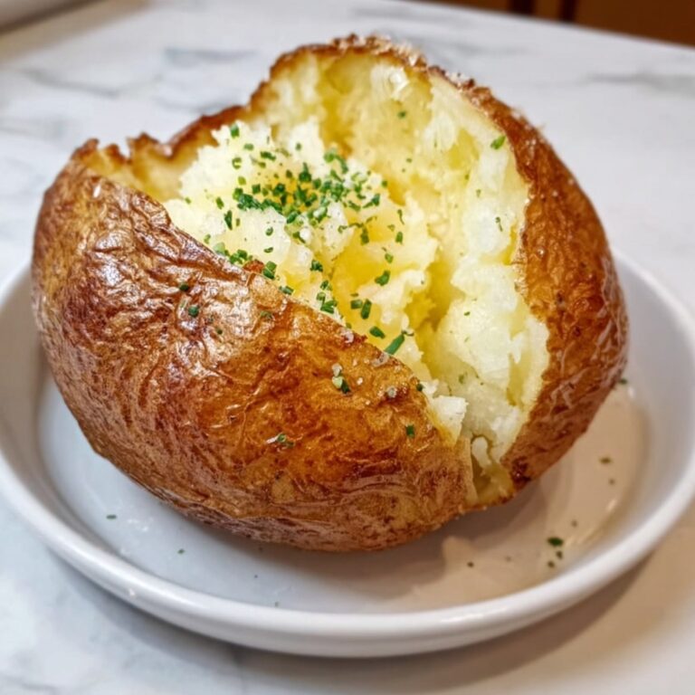 Crispy Air Fryer Baked Potato Recipe – Perfectly Fluffy! Recipe