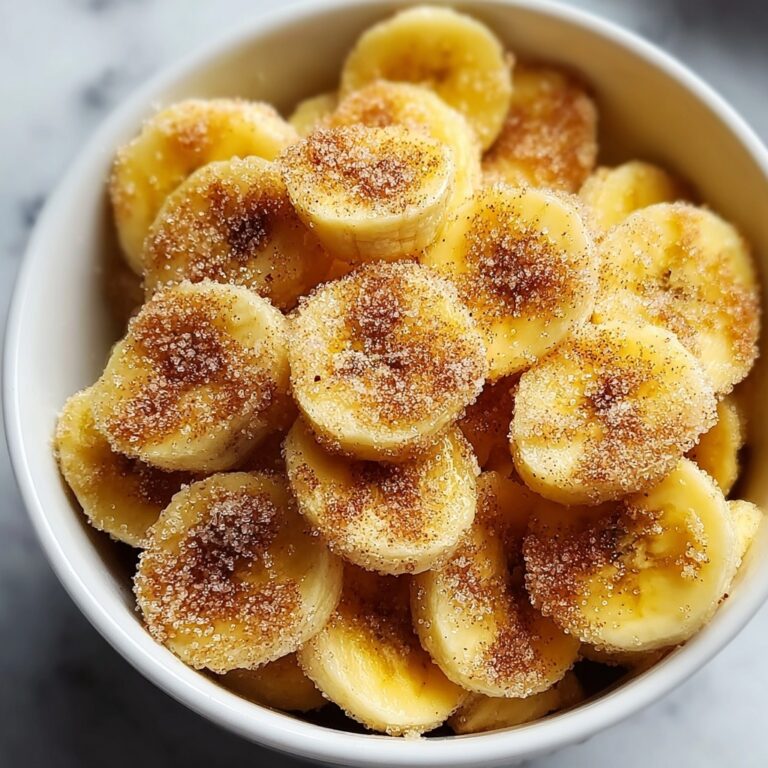 Cinnamon-Sugar Air Fryer Banana Chips Recipe