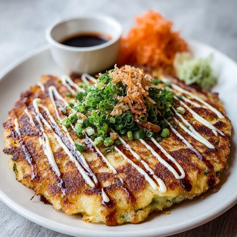 Japanese Savory Cabbage Pancake Recipe