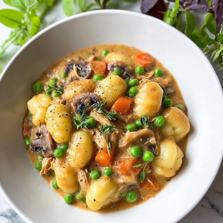 Creamy Chicken and Gnocchi Pot Pie Recipe