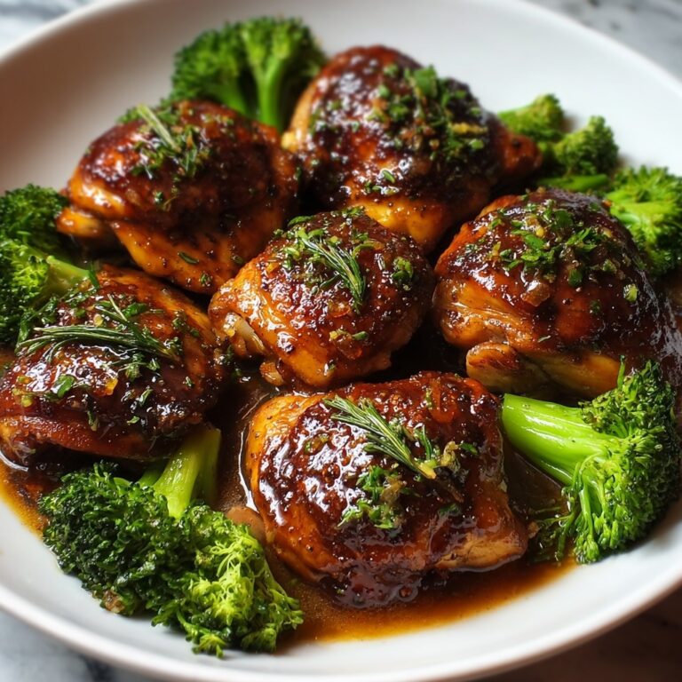 Honey Garlic Chicken and Broccoli (Crockpot Recipe) Recipe