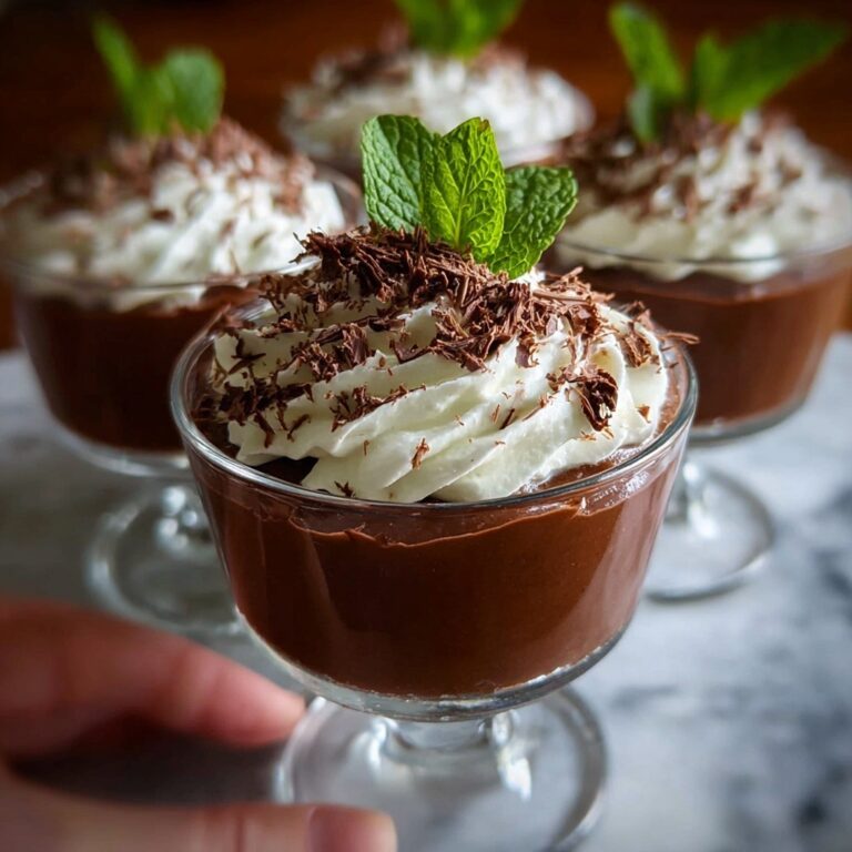 Moonlight Chocolate Mousse Cups Recipe