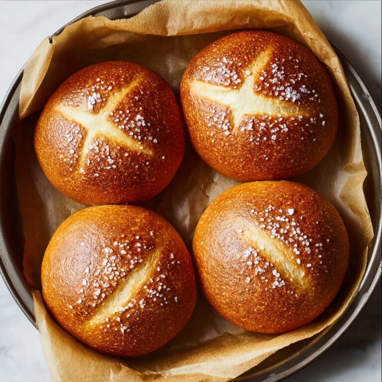Homemade Pretzel Buns: Soft, Chewy, and Irresistibly Delicious Recipe