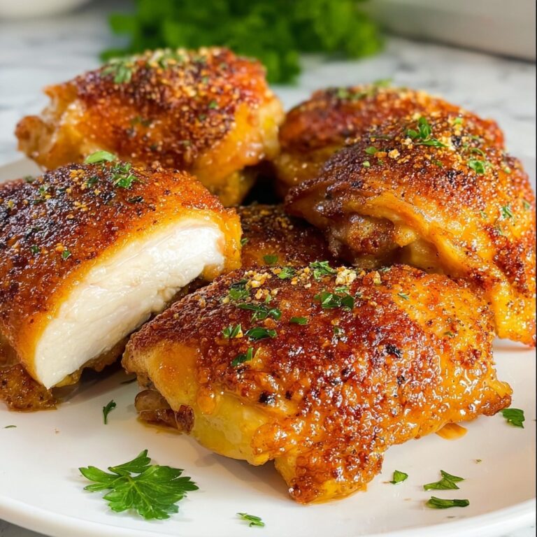 Garlic Parmesan Chicken Thighs: 7 Reasons You’ll Love Them Recipe